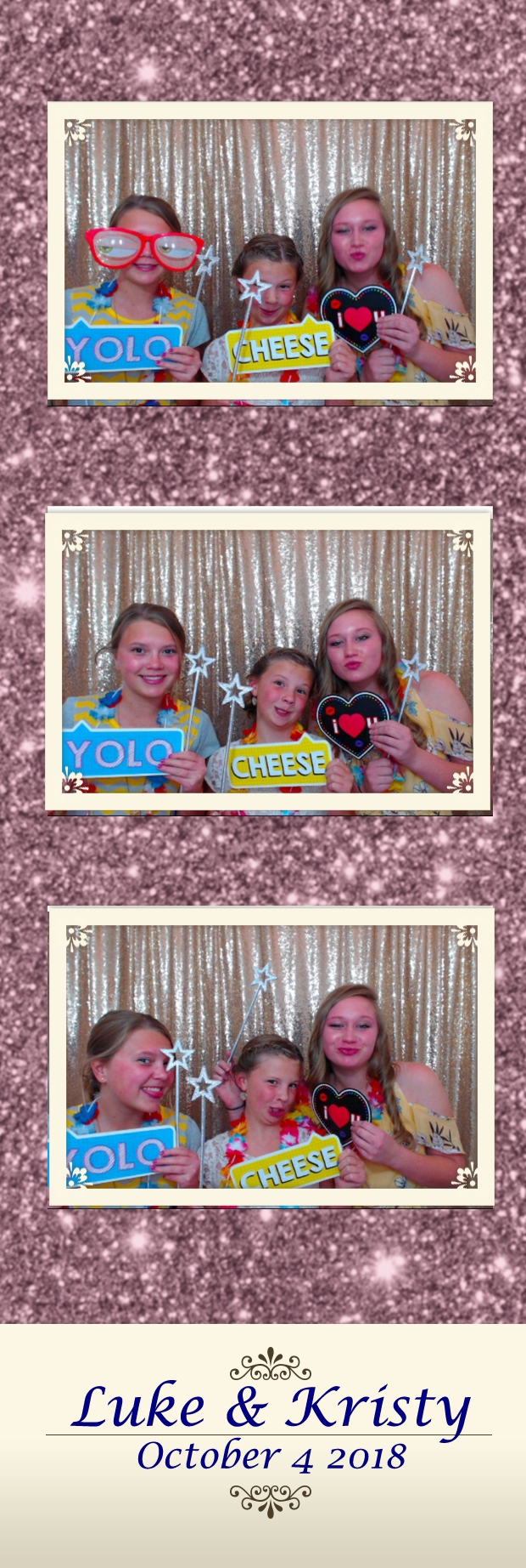Luke & Kristy Tapp Wedding  | View more photos from the event at gallery.photoboothbillings.com/u/PhotoBoothBillings/Luke-Kristy-Tapp-Wedding